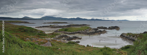 Cuadro en lienzo Coast near Derrynane Beach in West Kerry