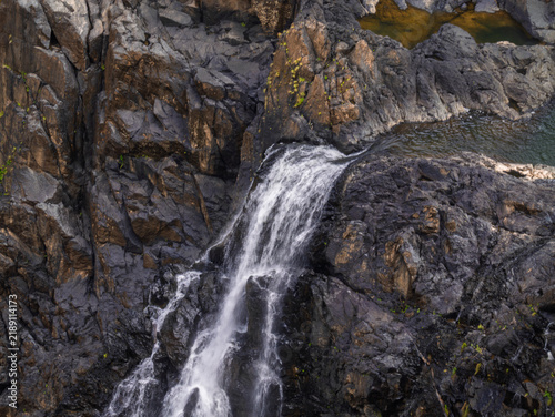 Upper Falls With Small Pools