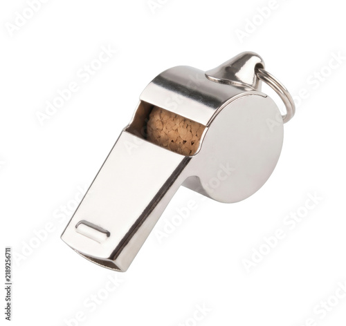 Foto Metal Whistle With Cork Ball