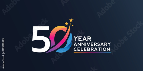 50 Year Anniversary Celebration Logo