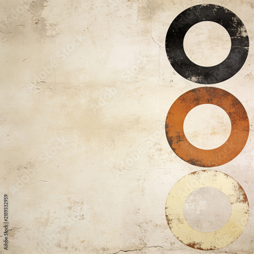 grunge background with numbers