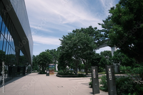 Photography Modern Urban Architecture in Tachikawa, Tokyo, Japan