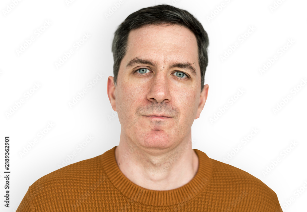 Fototapeta premium Man Casual Portrait Photography Concept