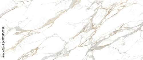 White marble texture with intertwined gold and grey vein patterns forming a bright elegant natural stone background for luxury design