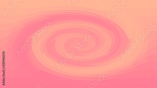 Smooth candy colored spiral vortex backdrop with soft color transition