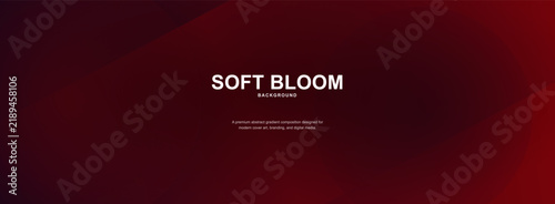 Dark red abstract gradient banner background with subtle smooth textures for elegant website header design.