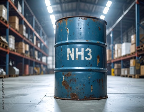 Naklejka ammonia solution