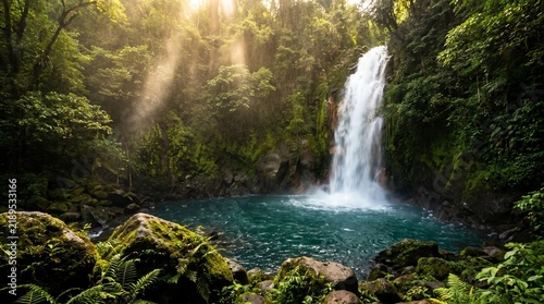 waterfall in the forest