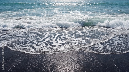 sea waves on the beach