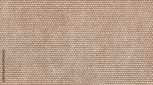 Принти на полотні Woven brown threads interlace in a closeup canvas scan for journal cover texture