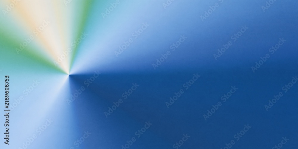 Obraz premium Luminous light streaks in soft blue and yellow-green erupting from a point, creating a precise clinical mood for child health day and pediatric care