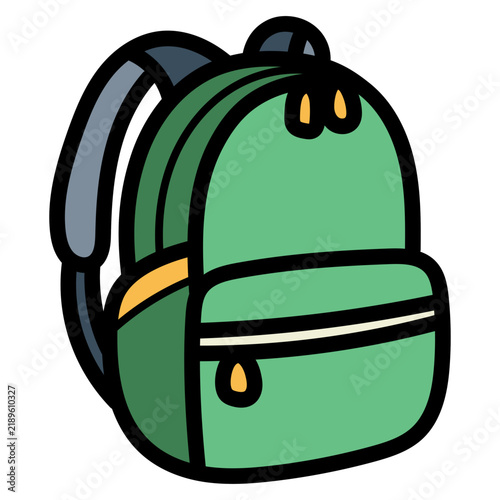 backpack illustration