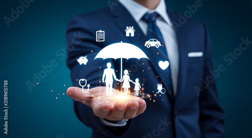 Businessman pointing to procurement checklist on transparent screen, business strategy concept.
