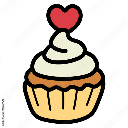 cupcake illustration