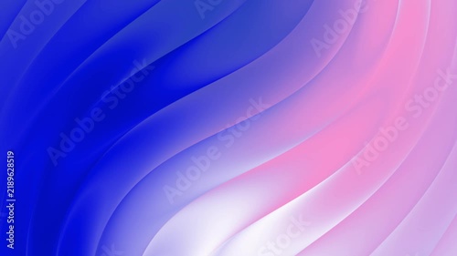 Abstract blue and pink wavy gradient motion background