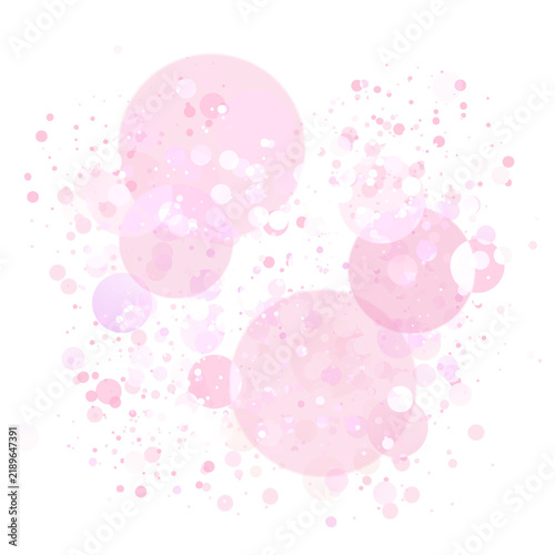 Pink bokeh