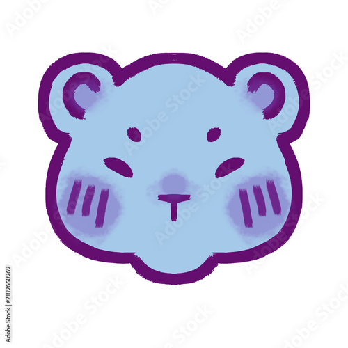 Fototapeta Sad bear