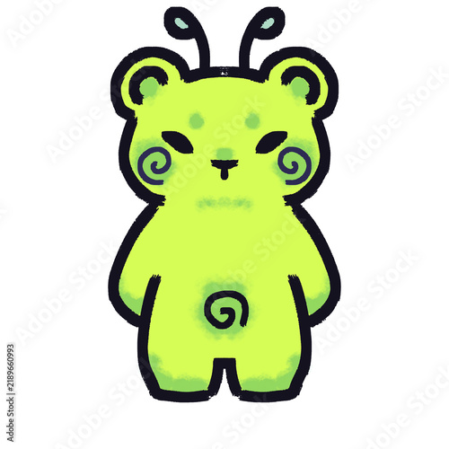 Fototapeta Alien bear