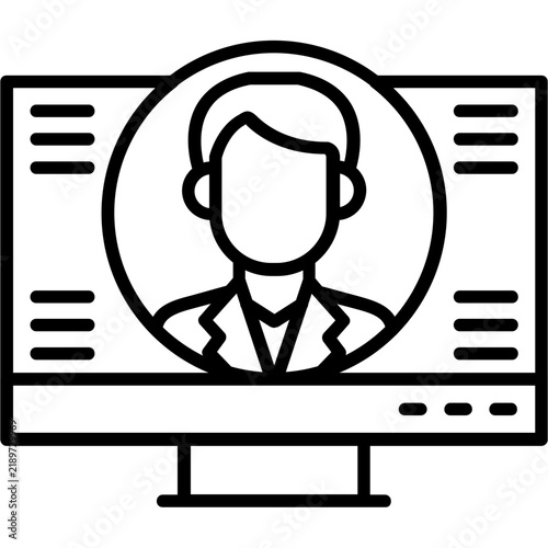 Client Presentation Icon