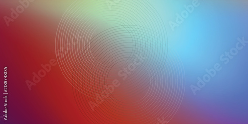 Abstract Gradient Circle Background