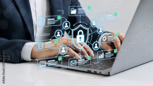 advanced data privacy and customer identity protection using secure digital management systems, user information security compliance, cyber governance controls, and personal data encryption technology