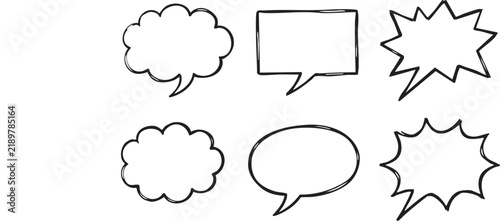 comic speech bubbles