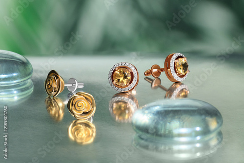 Fotografía Elegant jewelry set