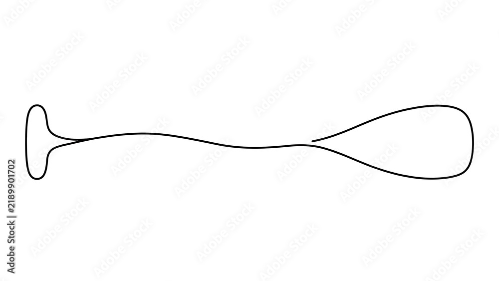 Fototapeta premium Spoon on white background.