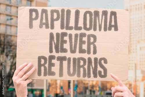 Принти на полотні "Papilloma never returns" Viral clearance and sustained remission are documented outcomes