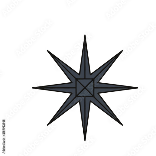 Eight Pointed Star Symbol