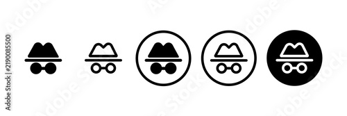 Foto Secret Spy Icon Collection