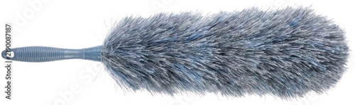 Canvastavla Grey fluffy microfiber duster tool for household cleaning.