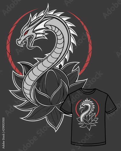 Silver Dragon Lotus Flame