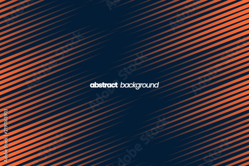 Quadro su tela Futuristic Diagonal Halftone Speed Stripe Texture Abstract Background with Glowi
