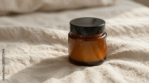 Amber Glass Jar Bed Linen