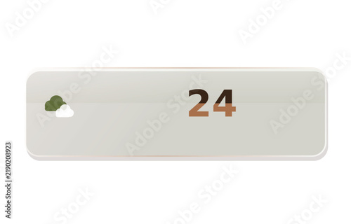 Glass Weather Wide Kvl Vector Illustration