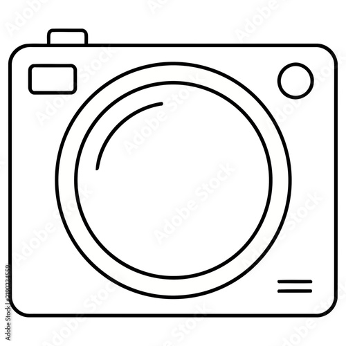 Simple camera icon
