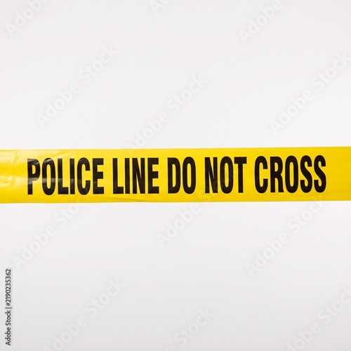 crime scene caution tape