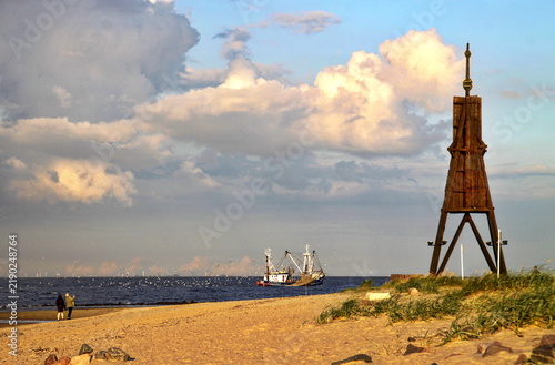 Die Kugelbake in Cuxhaven