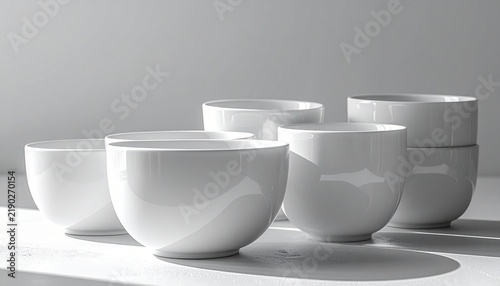 Minimalist Measuring Cups Soft Arrangement