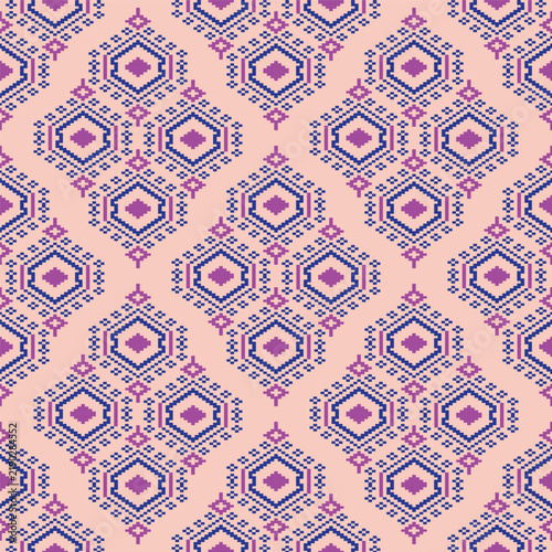 The luxurious, seamless pink Damask floral pattern vector featuring a blend of classic leaves and flowers.