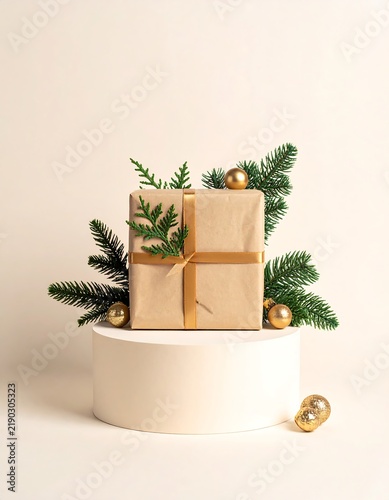 Christmas Giveaway Promotion with Gift Box