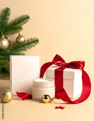Christmas Candle Gift Packaging with Premium Presentation