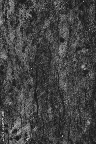 Dark Abstract Layered Rock Texture in Black and Gray