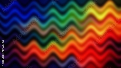 Abstract Rainbow Zigzag Wave Blur Background Vibrant Multicolor Chevron Ripples Gradient Texture Retro Psychedelic Soundwave Spectrum Digital Wallpaper Banner