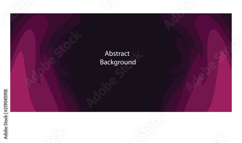 Pink magenta wavy ink blot abstract background with symmetrical fluid pattern