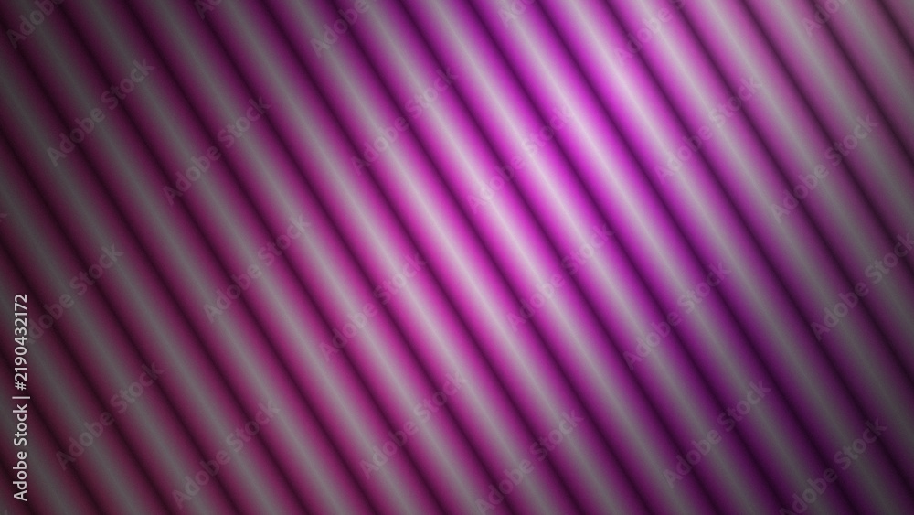 Obraz na plátně Purple linear pattern features repeating diagonal stripes and subtle shading
