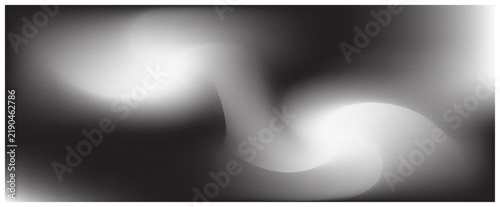 Abstract Black and White Spotlight Background with Soft Light and Shadow Texture