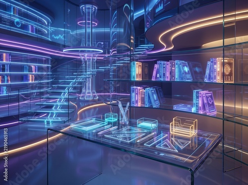 modern computer room