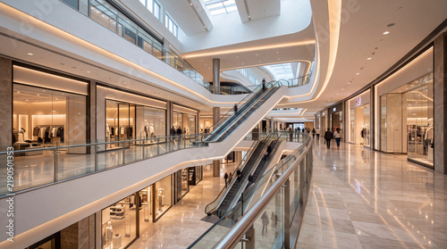 Modern Shopping Mall Interior